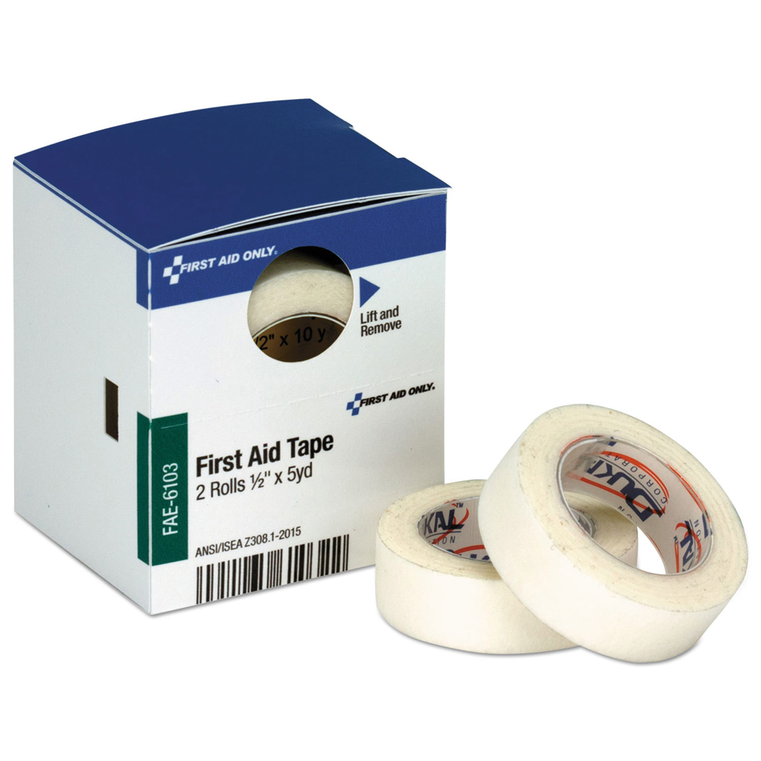 Refill For Smartcompliance General Business Cabinet, First Aid Tape, 1/2
